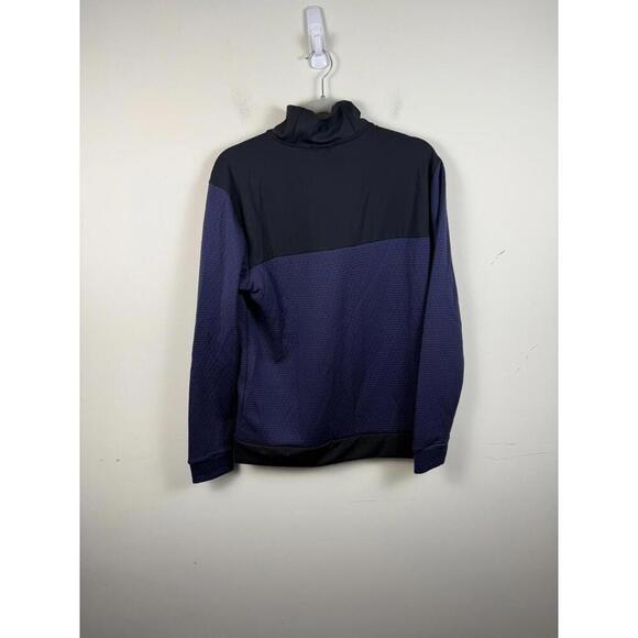 NWT Bauer Hockey FLC Textured Full Zip Navy Blue (MULTIPLE SIZES) - Picture 3 of 3